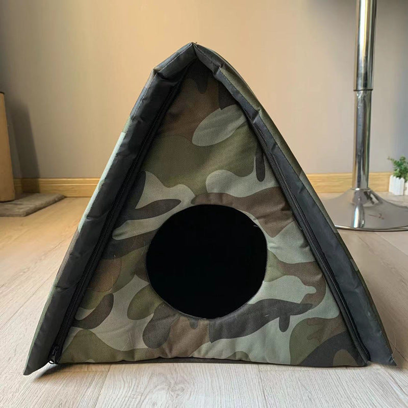 Outdoor-Katzenklo mit abnehmbarem Hundebett – Hygienisch & vielseitig!