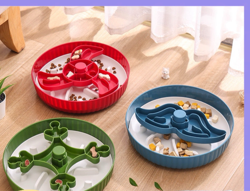 Entdecken Sie die ultimative Pet Slow Food Bowl – 2-in-1 Langsam-Futter- und Schleckschüssel für Ihren liebsten Vierbeiner!