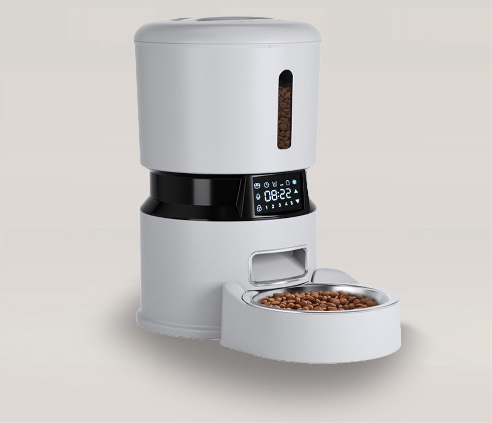 Revolutionärer Automatischer Haustierfütterer mit Weitwinkel-HD-Kamera