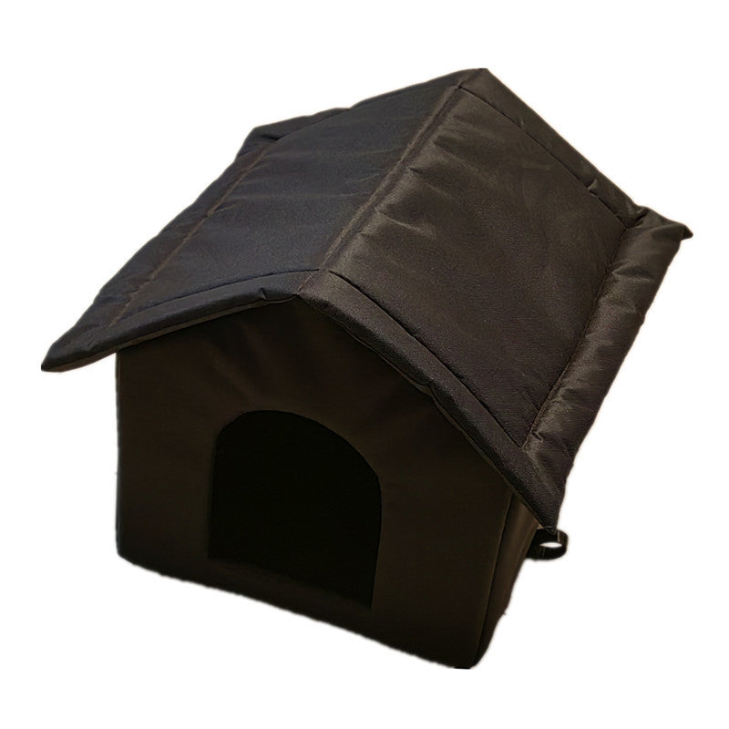 Outdoor-Katzenklo mit abnehmbarem Hundebett – Hygienisch & vielseitig!