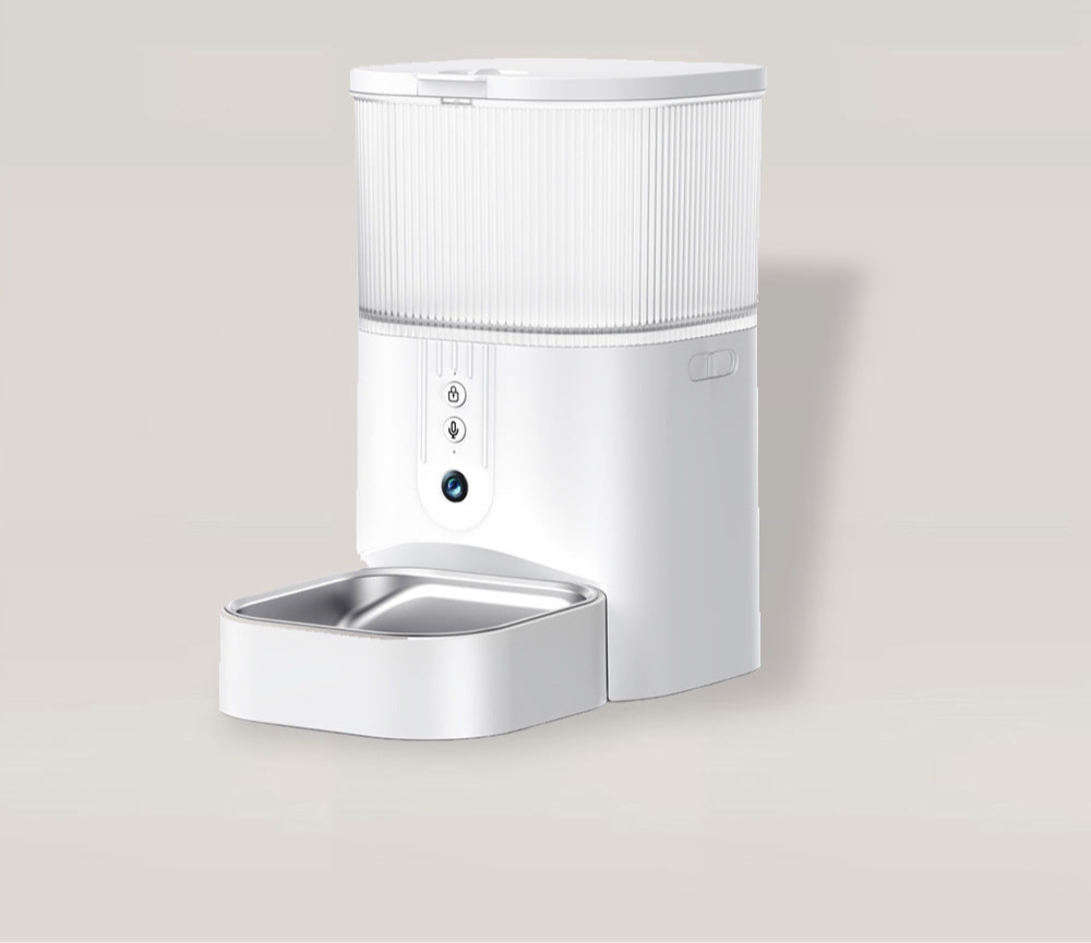 Revolutionärer Automatischer Haustierfütterer mit Weitwinkel-HD-Kamera
