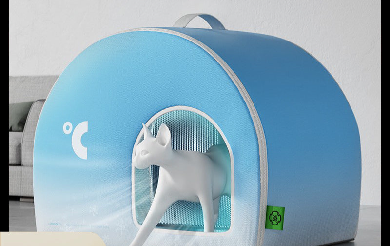 Eisnest & Eiskristall-Box für Katzen und Hunden Die perfekte Abkühlung an heißen Tagen! ❄️🐱🐶