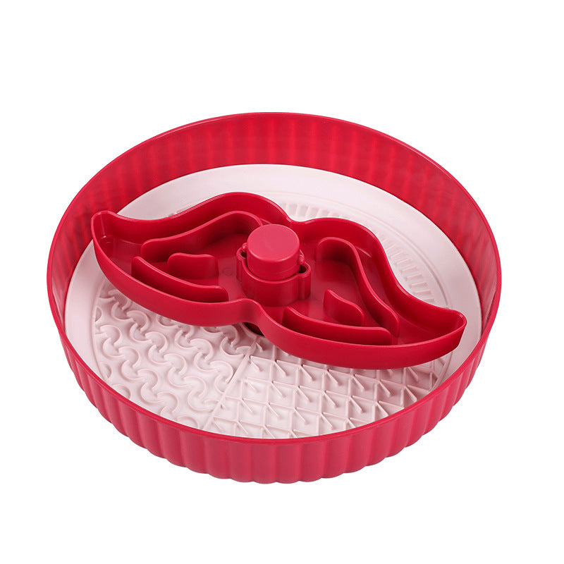 Entdecken Sie die ultimative Pet Slow Food Bowl – 2-in-1 Langsam-Futter- und Schleckschüssel für Ihren liebsten Vierbeiner!
