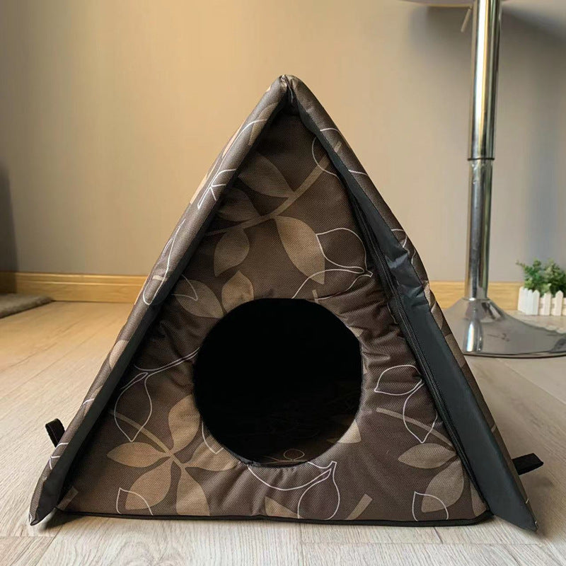 Outdoor-Katzenklo mit abnehmbarem Hundebett – Hygienisch & vielseitig!