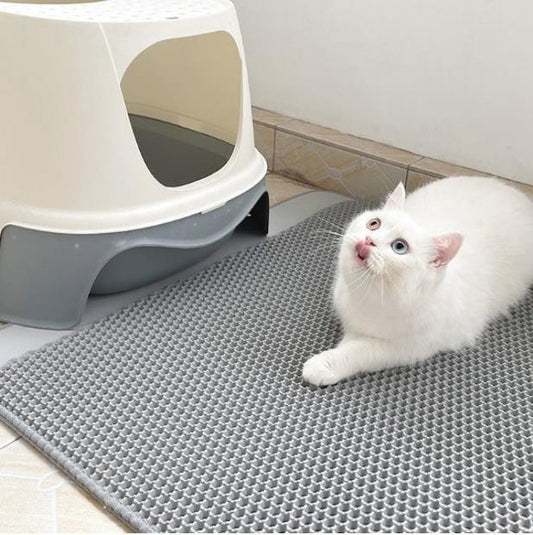Halten Sie Ihre Böden makellos mit der CleanPaws Purrfect Streu-Matte