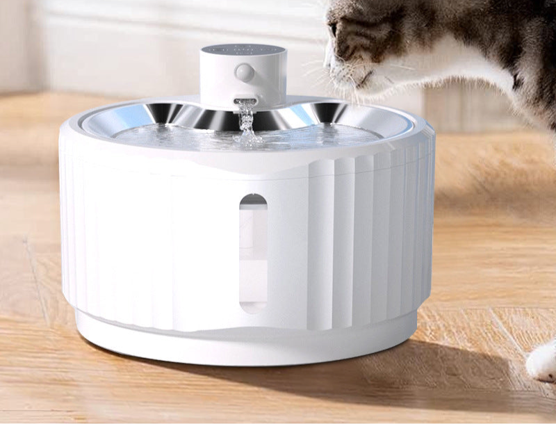 Entdecken Sie die revolutionäre Edelstahl-Trinkmaschine für Katzen und Hunde