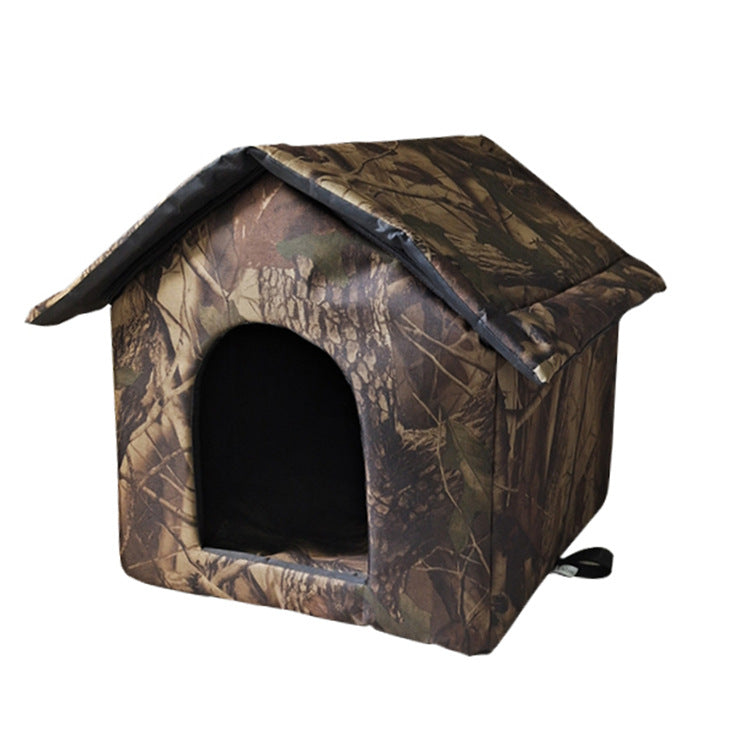 Outdoor-Katzenklo mit abnehmbarem Hundebett – Hygienisch & vielseitig!